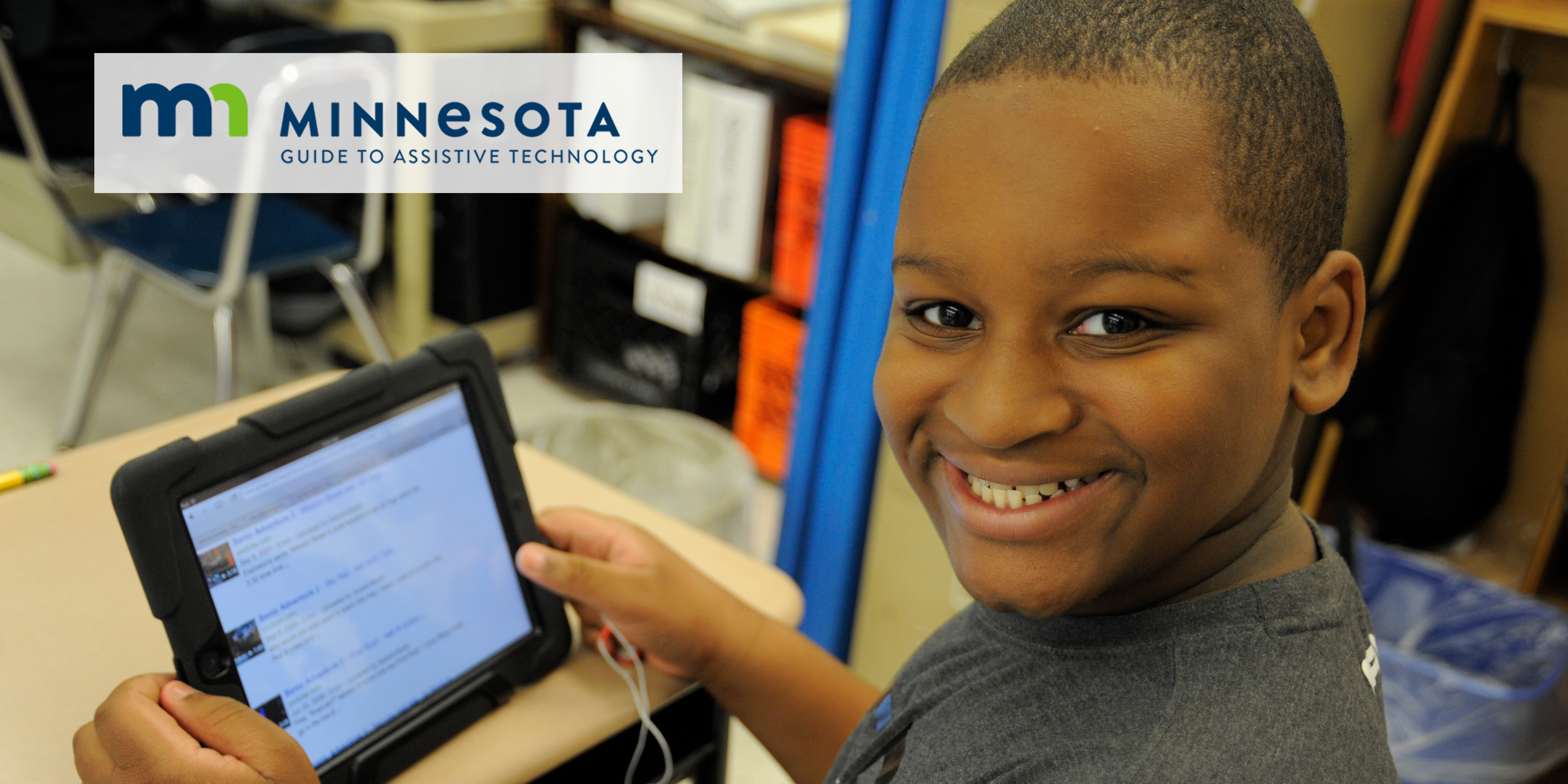 Minnesota's Guide to Assistive Technology Banner Image.