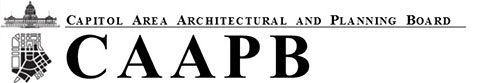 return to home page CAAPB - Capitol Area Architecture and Planning Board logo