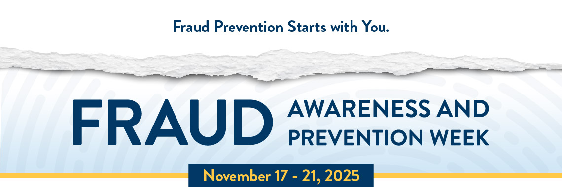 Fraud Awareness and Prevention Week logo
