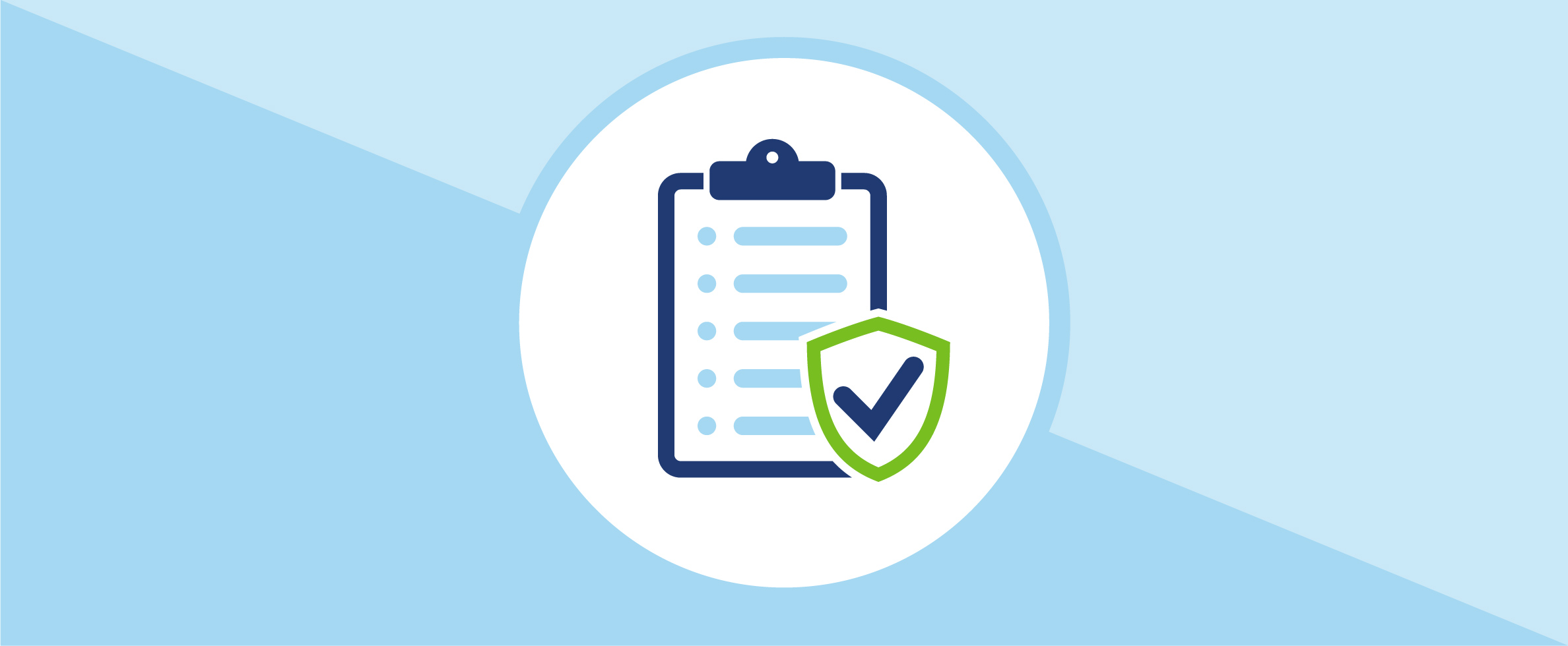 Policy document on a clipboard.