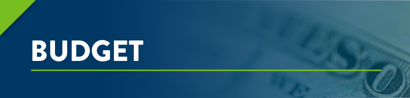 budget-banner up close capture of a U.S. dollar bill.