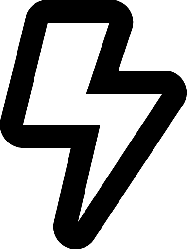 lightning lightning bolt icon
