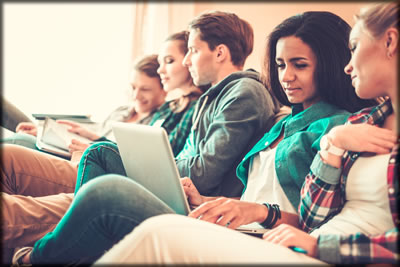 A group of students.