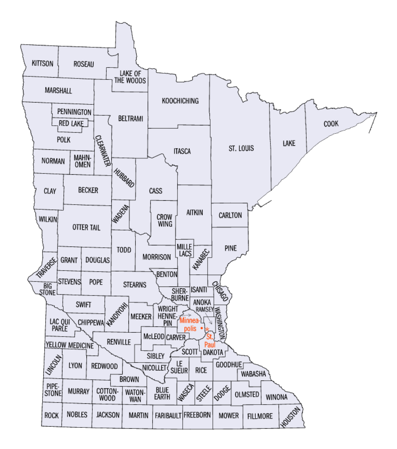 MN Counties