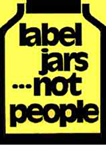 Label Jars Not People