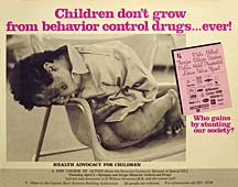 Children Don't Grow from Behavior Control Drugs