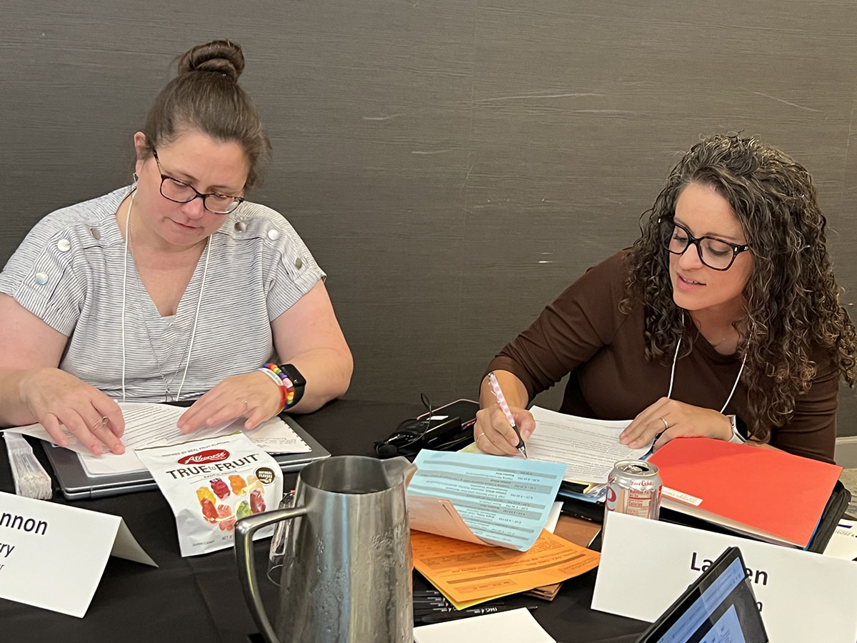 Class 43 November Session - stringing pledges