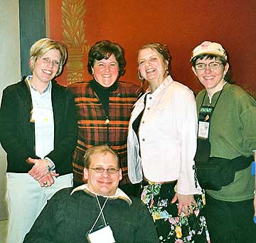 Class member with Shelly Madore
