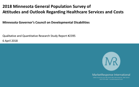 MN Healthcare Attitudes 2018