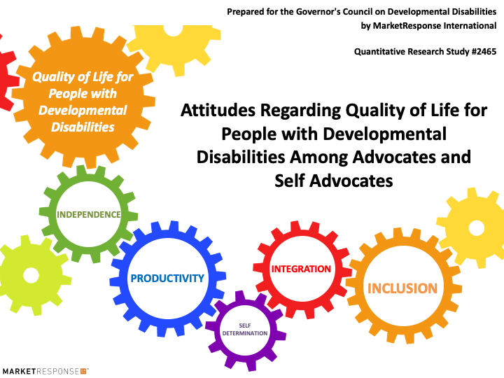 Quality of Lifefor People with Developmental Disabilities Survey 2020