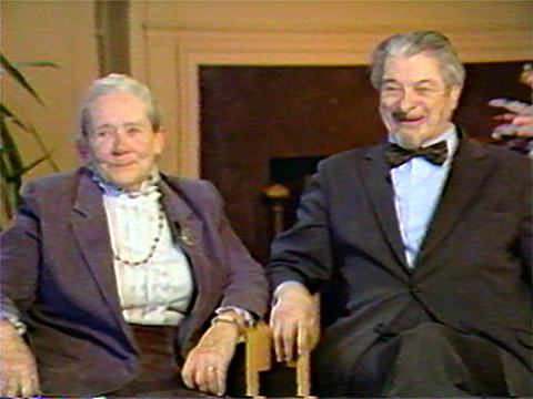 Dr Rosemary Dybwad and Dr Gunnar Dybwad
