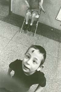 Injured child