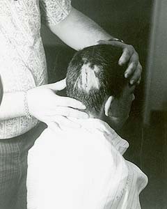 Injured child