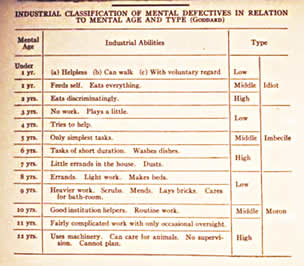 1910 Model "Mental Age"
