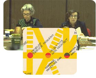 Toni Lippert (left) and Mary Hinze (right)