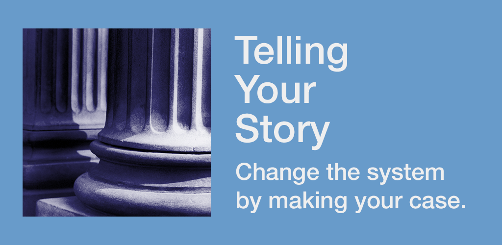 Telling Your Story Banner