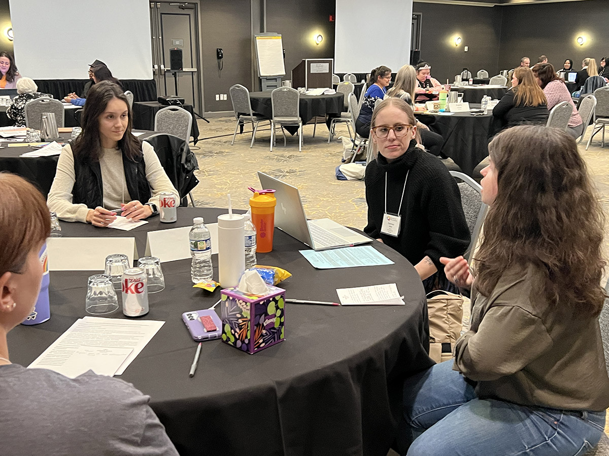 Class 42 April Session – discussion table