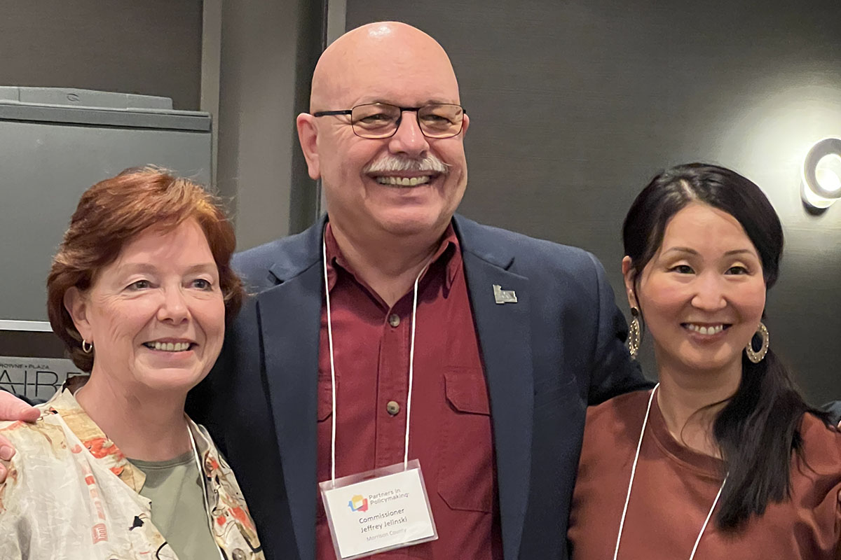 Class 42 November Session - Hennepin County Commissioner Debbie Goettel, Morrison County Commissioner Jeffrey Jelinski, and Anoka County Commissioner Mandy Meisner
