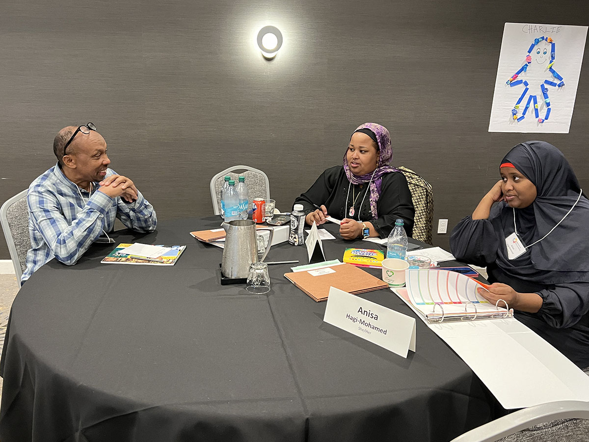 Class 42 September Session person-centered thinking presntation participants