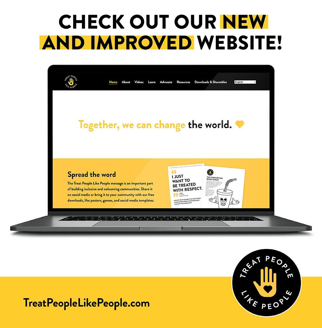 New and Improved Treat People Like People Web Site